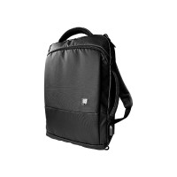 Klip Xtreme Bizman Laptop Backpack 15.6‑Inch 2‑in‑1 Notebook Case USB Charging Port Black
